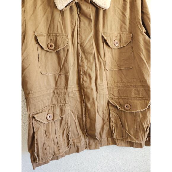 Y2k Delia's Faux Fur Line Basic Lightweight Jacket-Xl - Picture 10 of 11